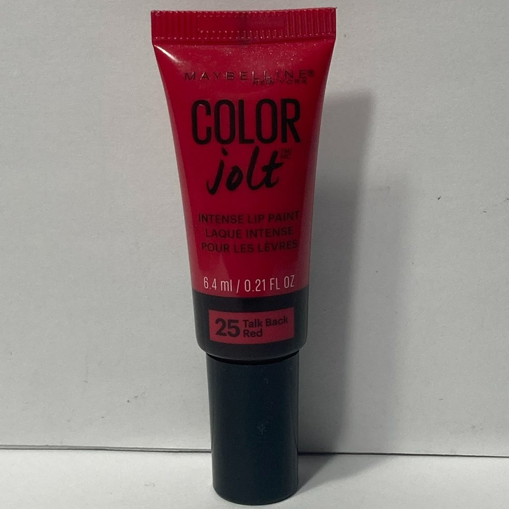 Maybelline Color Jolt Lip Paint Talk Back Red #25